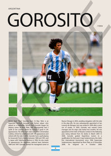 Nestor Gorosito "Pipo" en Argentina Clasificatorias 1994