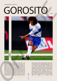 Nestor Gorosito "Pipo" en U. Catolica Temporada 2000
