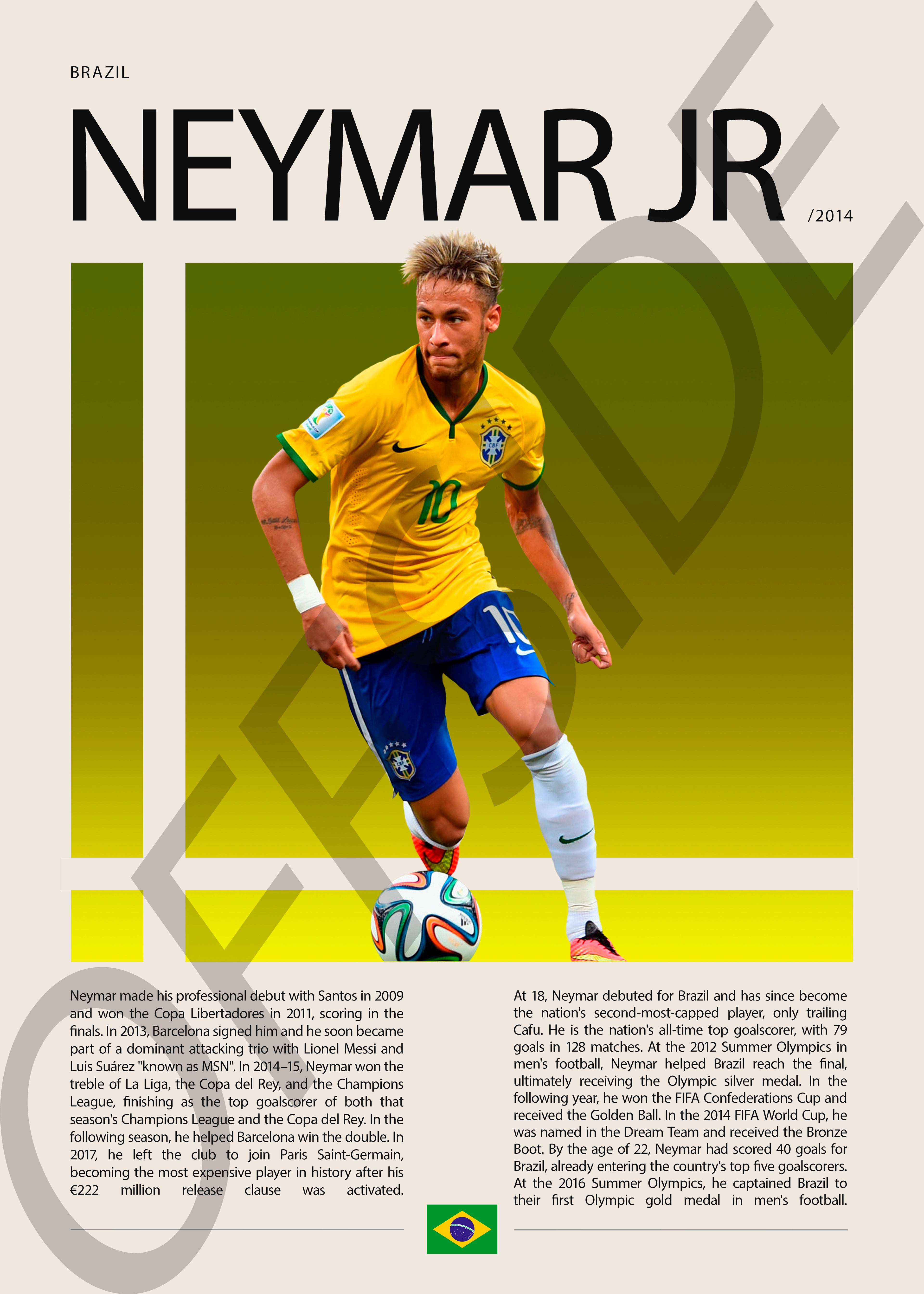 Neymar Jr "Ney" en Brasil Clasificatorias 2018