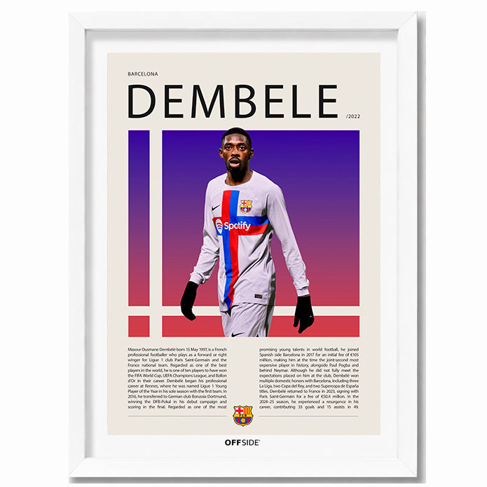 Ousmane Dembele "Dembele" en Barcelona Temporada 2022