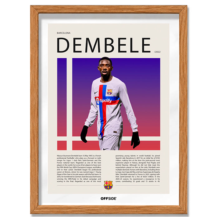 Ousmane Dembele "Dembele" en Barcelona Temporada 2022