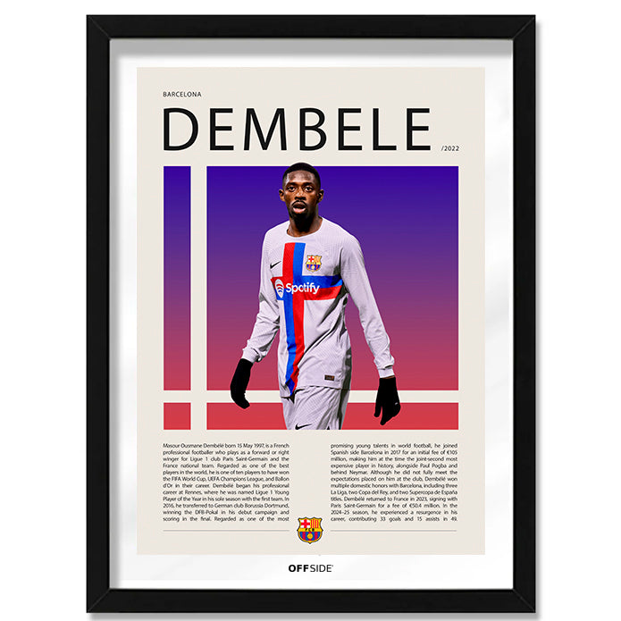 Ousmane Dembele "Dembele" en Barcelona Temporada 2022