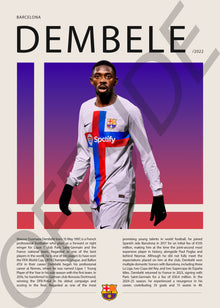Ousmane Dembele "Dembele" en Barcelona Temporada 2022
