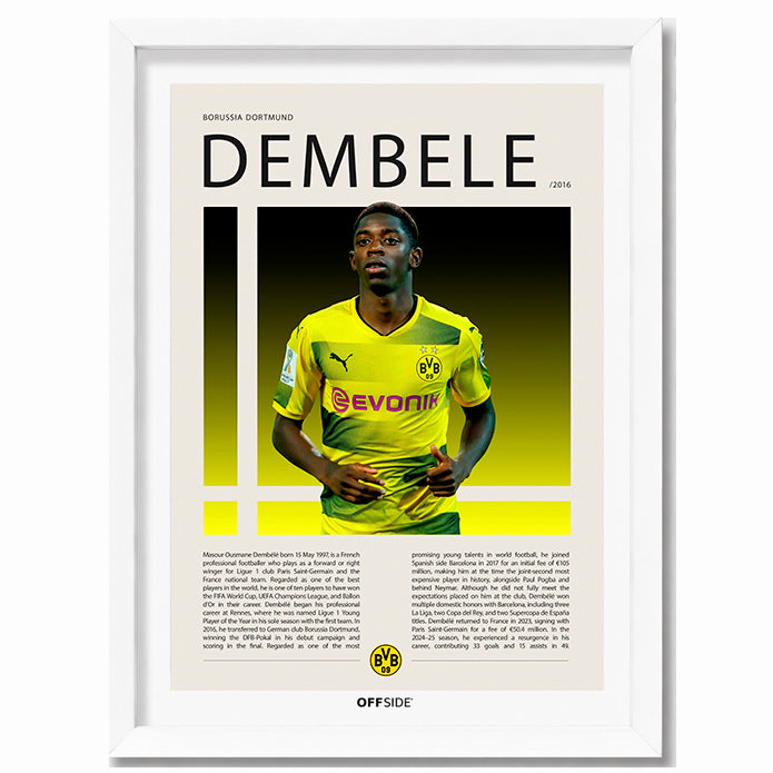 Ousmane Dembele "Dembele" en Borussia Dortmund Temporada 2016