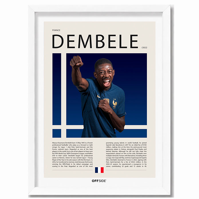 Ousmane Dembele "Dembele" en Francia Clasificatorias 2022