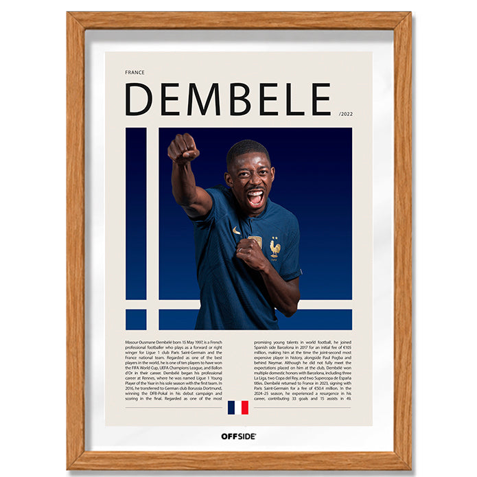Ousmane Dembele "Dembele" en Francia Clasificatorias 2022