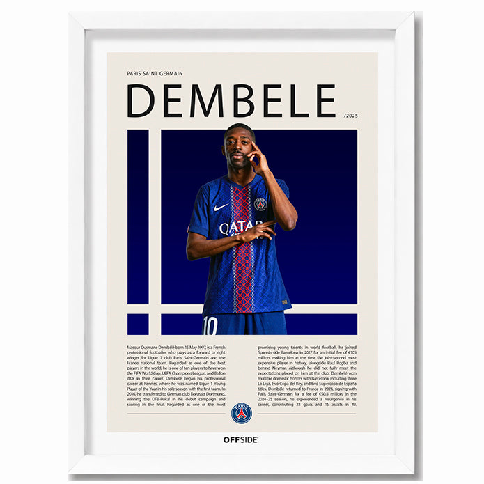 Ousmane Dembele "Dembele" en PSG Temporada 2025