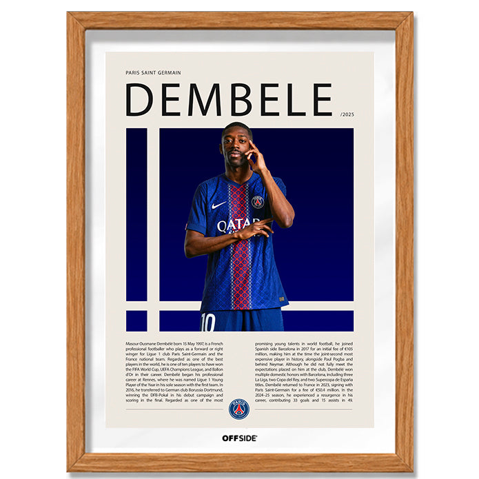 Ousmane Dembele "Dembele" en PSG Temporada 2025