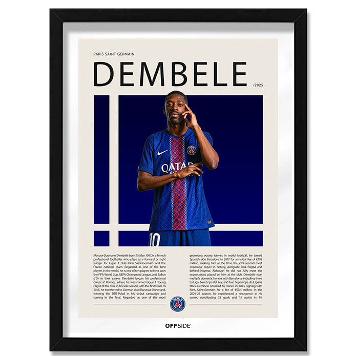 Ousmane Dembele "Dembele" en PSG Temporada 2025