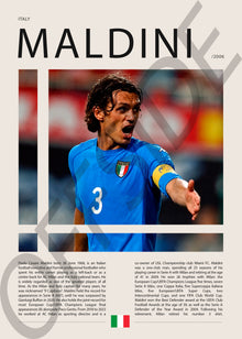 Paolo Maldini "L'eterno Capitano" en Italia Clasificatorias 2006