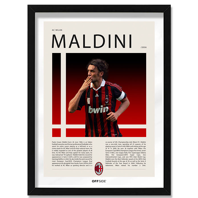 Paolo Maldini "L'eterno Capitano" en AC Milan Temporada 2006