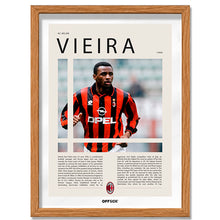Patrick Vieira "Patrick" en AC Milan Temporada 1996