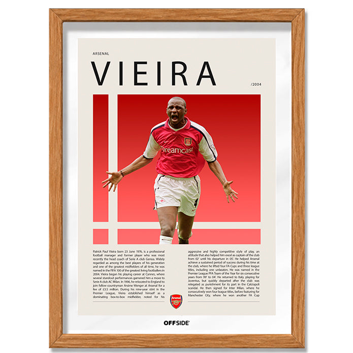 Patrick Vieira "Patrick" en Arsenal Temporada 2004