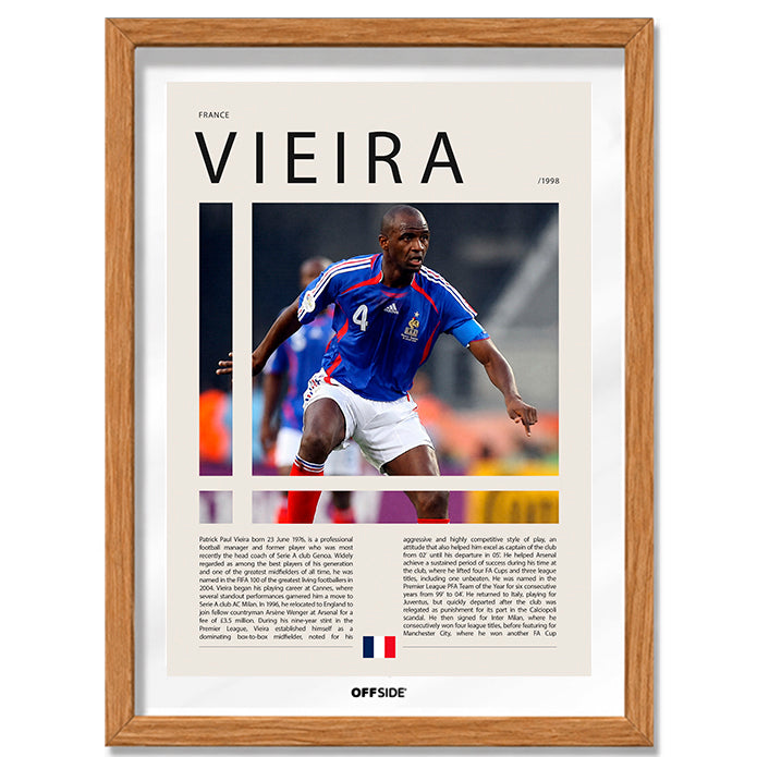 Patrick Vieira "Patrick" en Francia Clasificatorias 1998