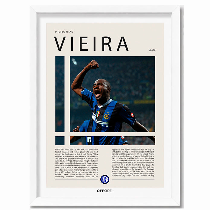 Patrick Vieira "Patrick" en Inter de Milan Temporada 2008