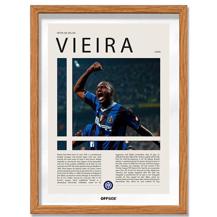 Patrick Vieira "Patrick" en Inter de Milan Temporada 2008