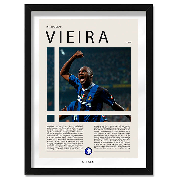 Patrick Vieira "Patrick" en Inter de Milan Temporada 2008