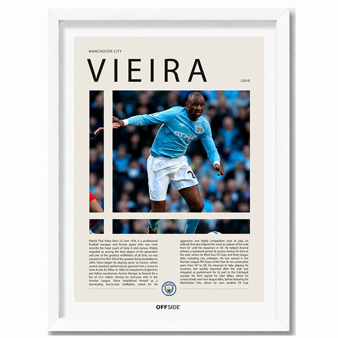 Patrick Vieira "Patrick" en Manchester City Temporada 2010