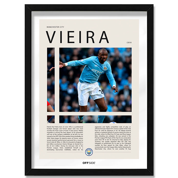 Patrick Vieira "Patrick" en Manchester City Temporada 2010
