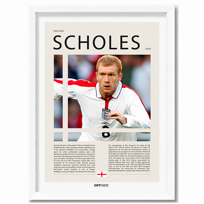 Paul Scholes "El Colorado" en Inglaterra Clasificatorias 2002