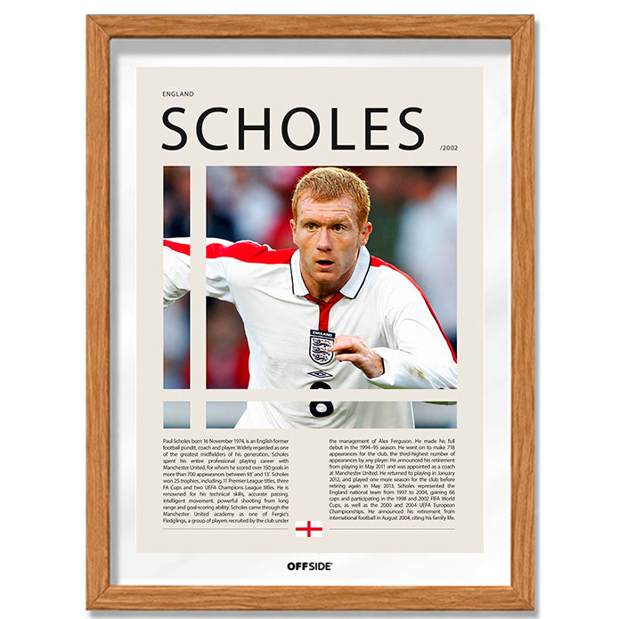 Paul Scholes "El Colorado" en Inglaterra Clasificatorias 2002