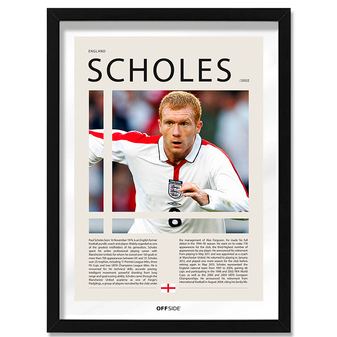 Paul Scholes "El Colorado" en Inglaterra Clasificatorias 2002