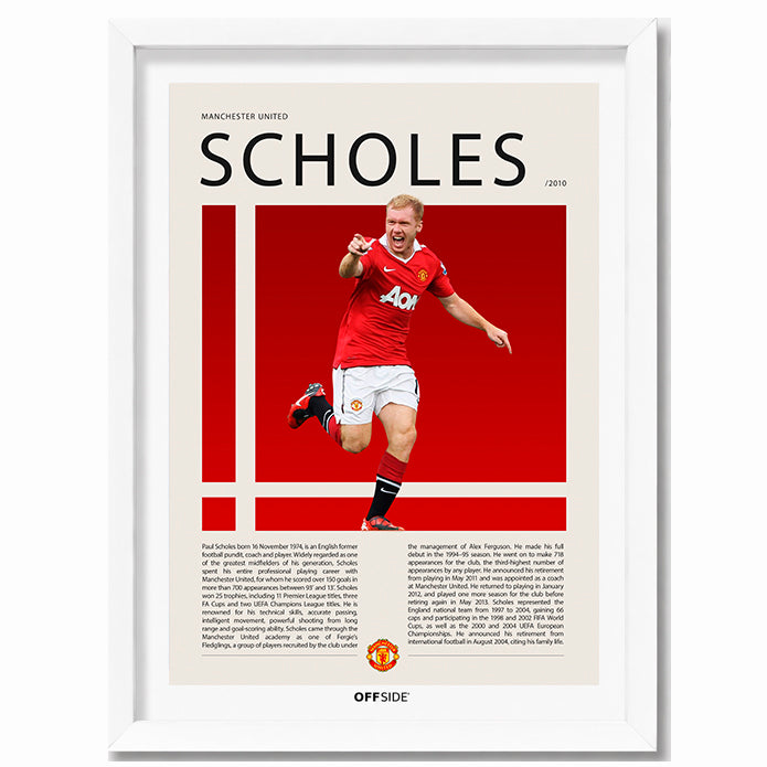 Paul Scholes "El Colorado" en Manchester United Temporada 2010