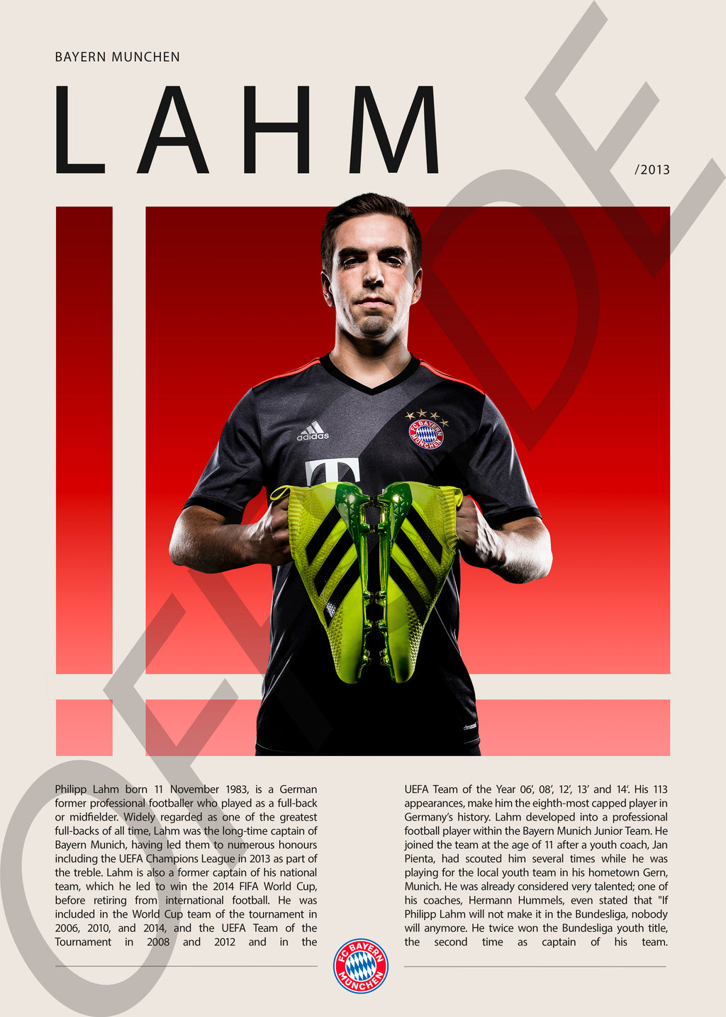 Philipp Lahm "Lahm" en Bayern Munich Temporada 2013