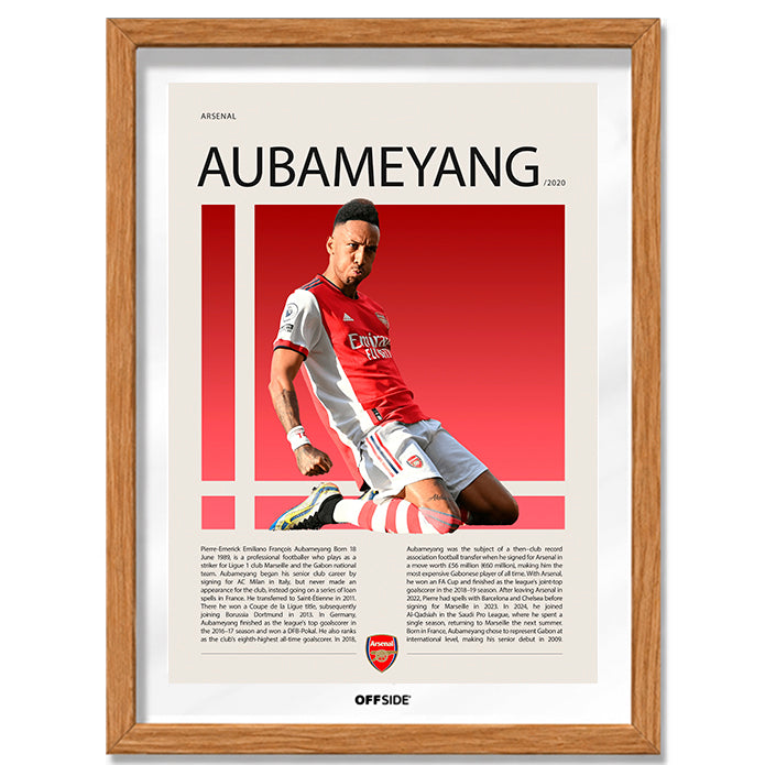 Pierre-Emerick Aubameyang "El Príncipe de Gabón" en Arsenal Temporada 2020
