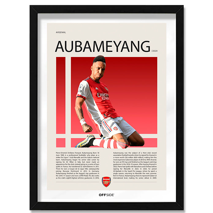 Pierre-Emerick Aubameyang "El Príncipe de Gabón" en Arsenal Temporada 2020