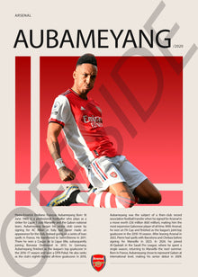 Pierre-Emerick Aubameyang "El Príncipe de Gabón" en Arsenal Temporada 2020