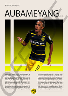 Pierre-Emerick Aubameyang "El Príncipe de Gabón" en Borussia Dortmund Temporada 2015