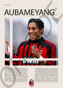 Pierre-Emerick Aubameyang "El Príncipe de Gabón" en AC Milan Temporada 2010