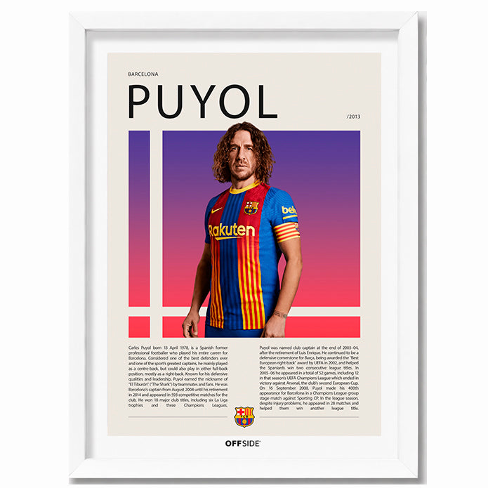 Carles Puyol "Tarzan" en Barcelona Temporada 2013