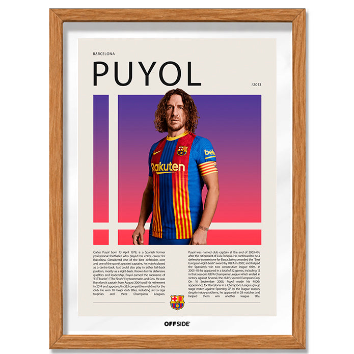 Carles Puyol "Tarzan" en Barcelona Temporada 2013