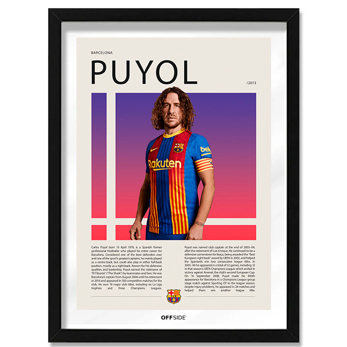 Carles Puyol "Tarzan" en Barcelona Temporada 2013