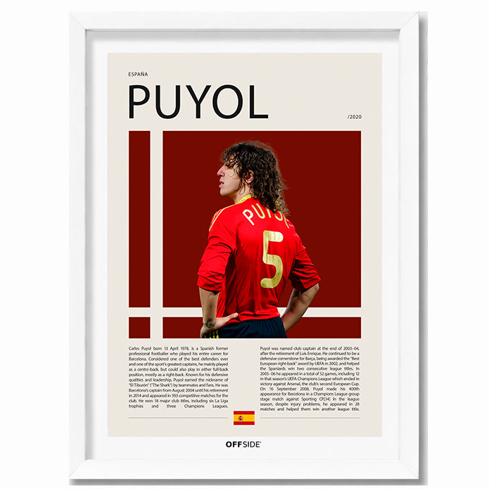 Carles Puyol "Tarzan" en España Clasificatorias 2020