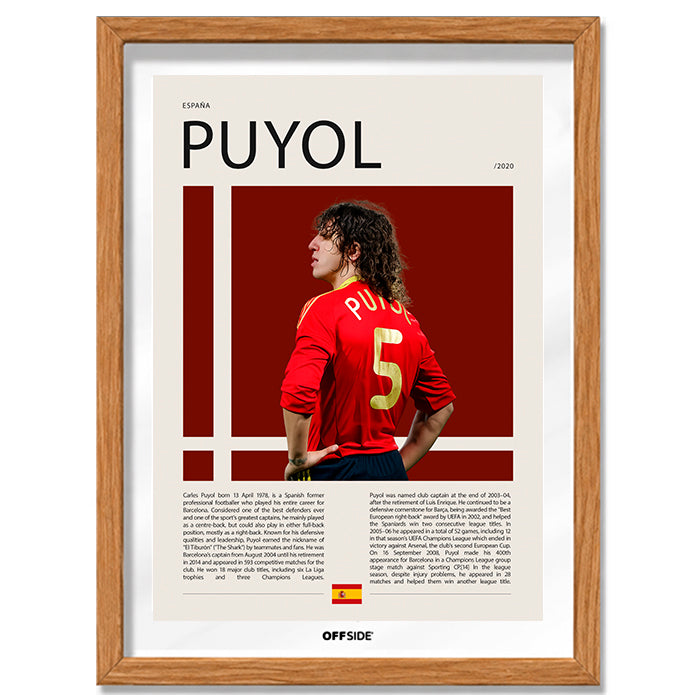 Carles Puyol "Tarzan" en España Clasificatorias 2020