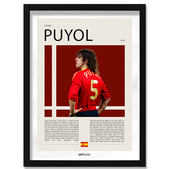Carles Puyol "Tarzan" en España Clasificatorias 2020