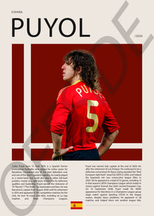 Carles Puyol "Tarzan" en España Clasificatorias 2020