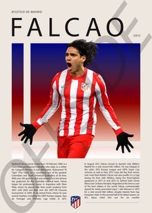 Radamel Falcao "El Tigre" en Atletico de Madrid Temporada 2012