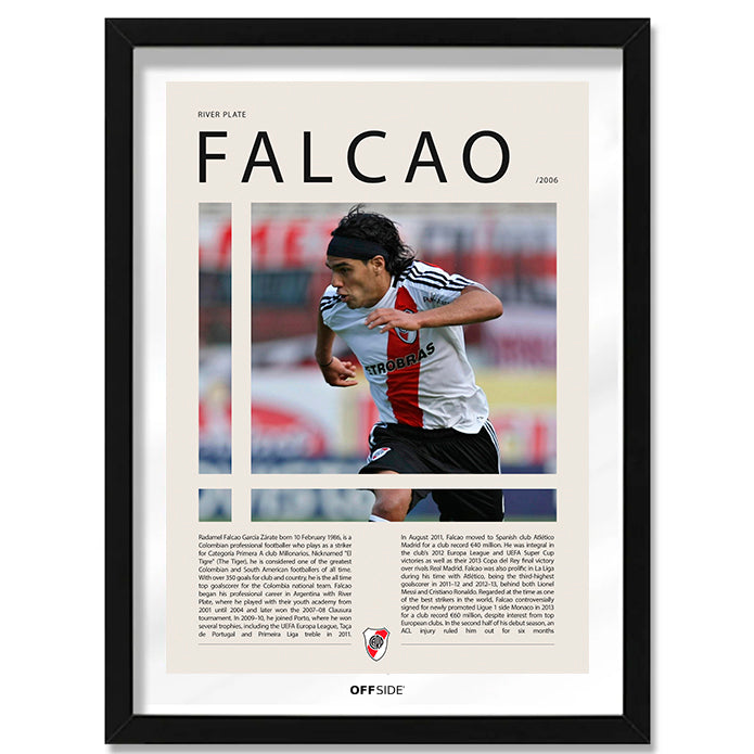 Radamel Falcao "El Tigre" en River Plate Temporada 2006