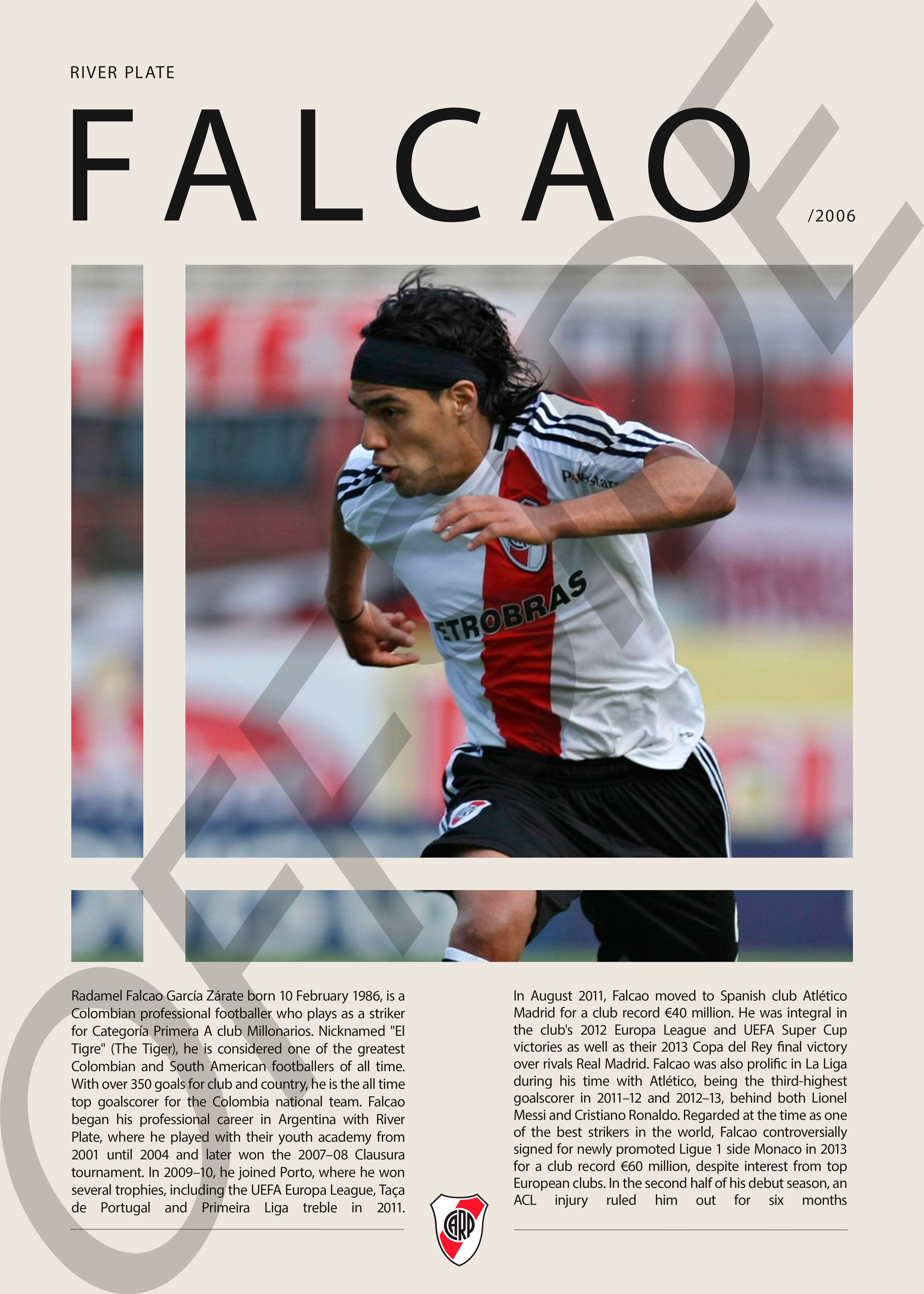 Radamel Falcao "El Tigre" en River Plate Temporada 2006