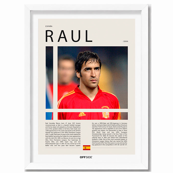 Raul Gonzalez "El Angel de Madrid" en España Clasificatorias 2006