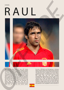 Raul Gonzalez "El Angel de Madrid" en España Clasificatorias 2006