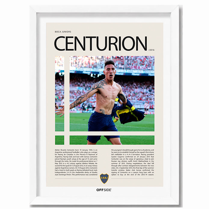 Ricardo Centurion "El Wachiturro" en Boca Junior Temporada 2016
