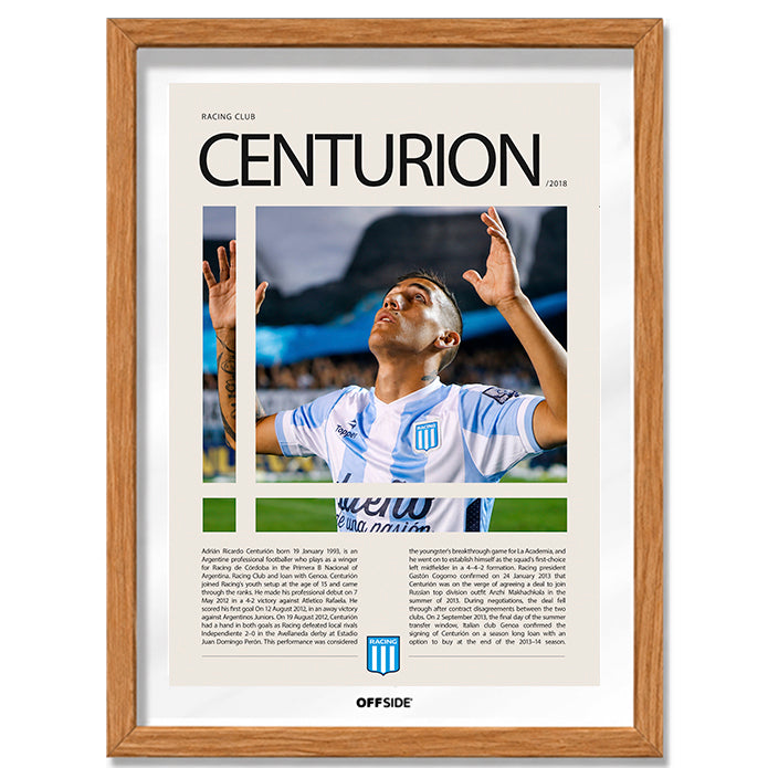Ricardo Centurion "El Wachiturro" en Racing Temporada 2018