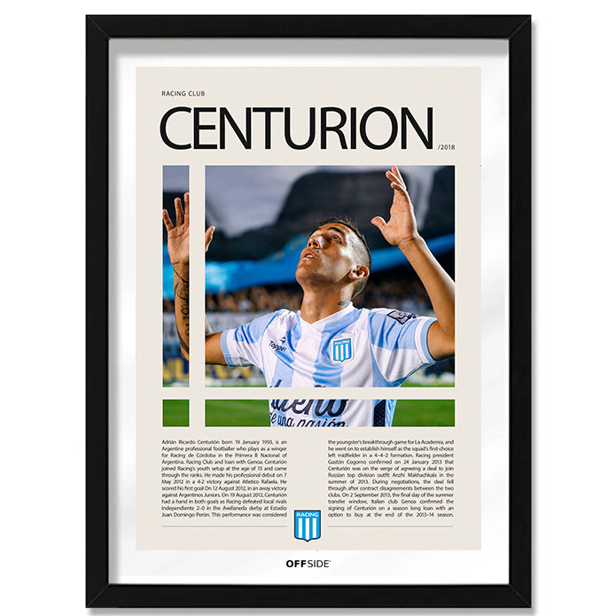 Ricardo Centurion "El Wachiturro" en Racing Temporada 2018