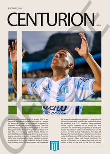 Ricardo Centurion "El Wachiturro" en Racing Temporada 2018