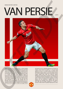 Robin Van Persie "Van Persie" en Manchester United Temporada 2014